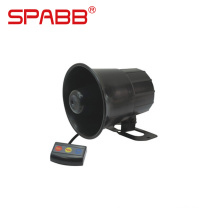 100W  Sound Car Siren Alarm Police Recording Siren Horn With Mic PA Speaker